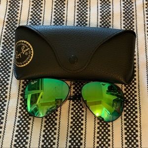 Ray-Ban aviator sunglasses